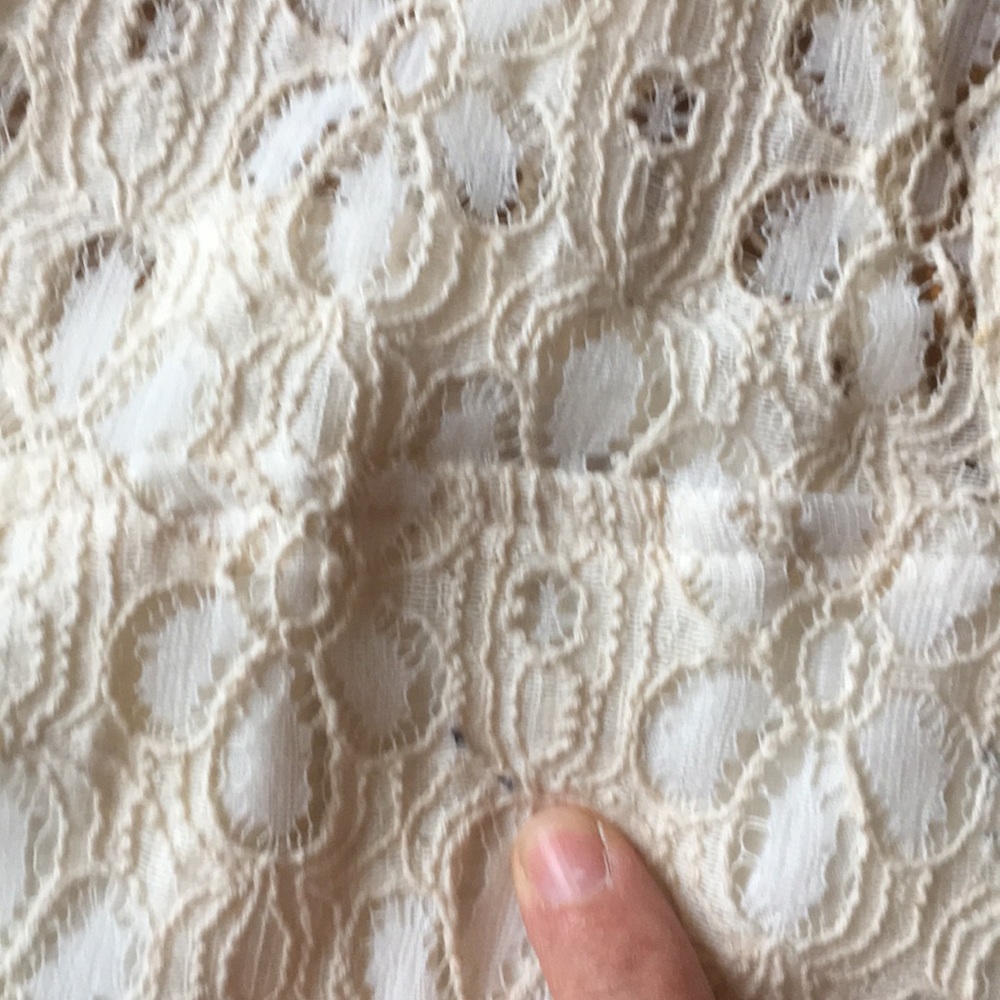 Tulle-brand lace party dress with sash, XS - Picture 5 of 8